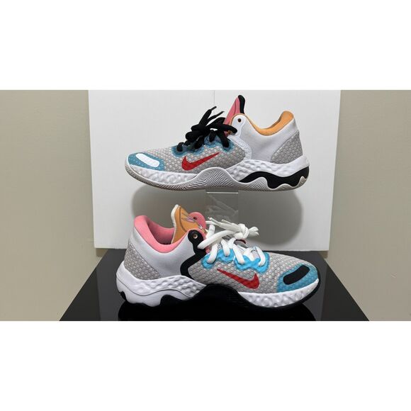 Nike Renew Elevate 2 Space Jam Hares CW3406-505 2021 Men SZ 8.5M Retro 1 4 6 NBA - Picture 2 of 6